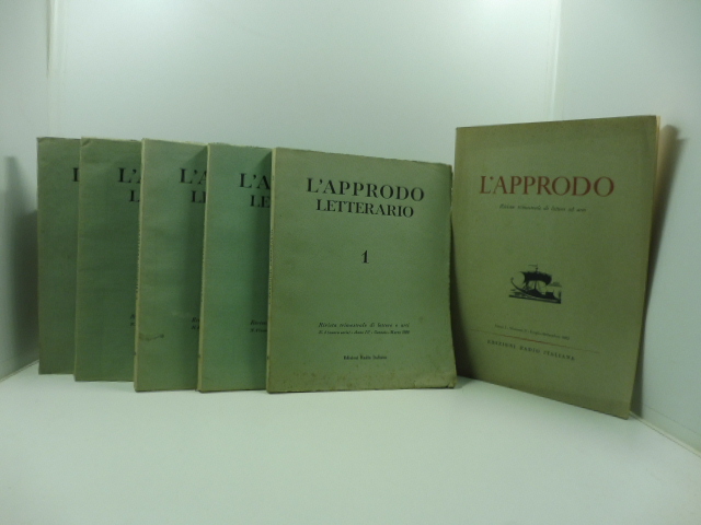 L'approdo. Rivista trimestrale di lettere ed arti. POI: L'approdo letterario